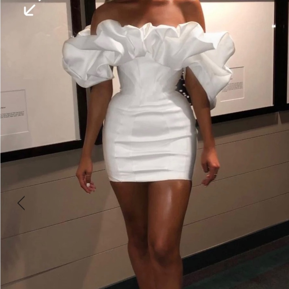 Allie Mini White Dress M